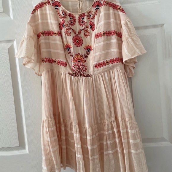 Anthropologie Embroidered Tunic Dress - Picture 6 of 9
